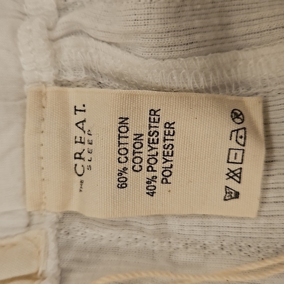 💕THE GREAT💕 The Pointelle Long John ~ True White Size 1 Small NWT - Picture 12 of 13